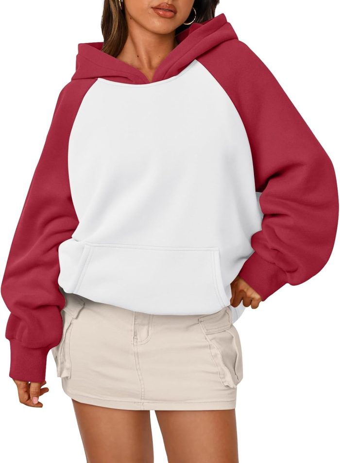Oversized Hoodies for Women Pullover Fleece Fall Sweatshirts Fashion Y2K Outfits Clothes 2025
