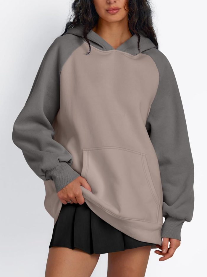 Oversized Hoodies for Women Pullover Fleece Fall Sweatshirts Fashion Y2K Outfits Clothes 2025 - Image 2