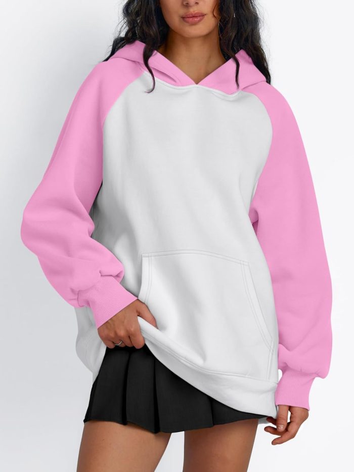 Oversized Hoodies for Women Pullover Fleece Fall Sweatshirts Fashion Y2K Outfits Clothes 2025 - Image 2