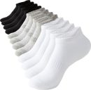 Ankle Socks for Women, Running Athletic Low Cut Tab Socks Sports No Show Socks 6-Pairs