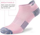 Ankle Socks Womens Athletic Running Comfort Ankle Socks Cushioned 3/5/6Pairs