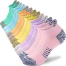Ankle Socks Womens Athletic Running Comfort Ankle Socks Cushioned 3/5/6Pairs